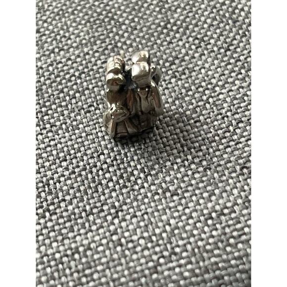 Chamilia Sterling Silver 925 Bride & Groom Wedding Charm Bead Anniversary - Picture 1 of 6